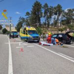 Brutal accidente en O Porriño: dos muertos y cuatro heridos graves tras una colisión frontal en la PO-510