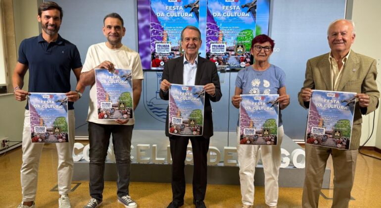 Tres días de música, baile y gaitas gratis: así será la gran Festa da Cultura en la Porta do Sol
