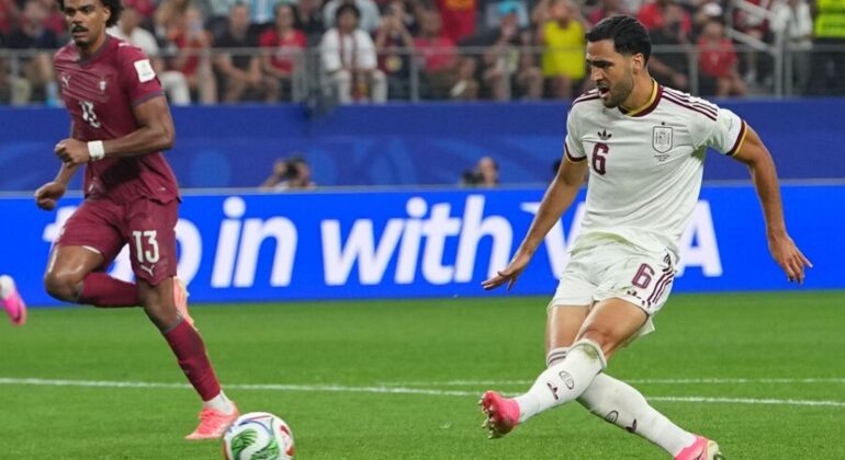 Podrás ver el España-Bélgica del Mundial en otra pantalla gigante, en la Praza da Estrela