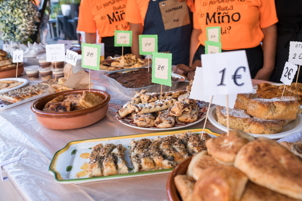 Tui celebra a Festa do Miño con gastronomía popular, música en directo e prezos desde 1 euro