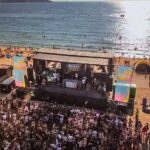 Todo listo en Nigrán para el 'Atlántica Beach Party', con Alvama Ice como cabeza de cartel