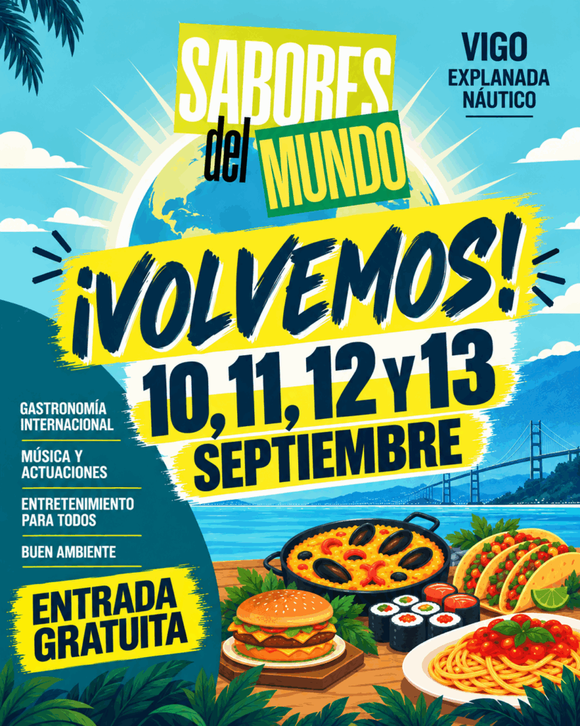 Sabores del Mundo amplía cuatro días su primera edición en Vigo tras el tirón del estreno