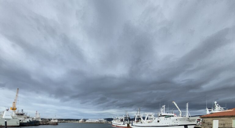 Del sol a las nubes: el frente frío que cambiará el tiempo en Vigo a partir del martes