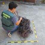Tres mil metros de cable robado y un incendio forestal: la pista que llevó a prisión a un sospechoso