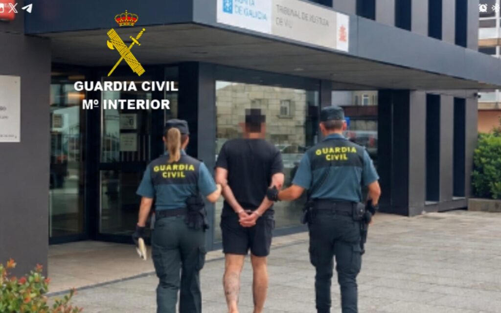 Detenido tras robar en un bar de A Guarda, mientras disfrutaba de un permiso penitenciario