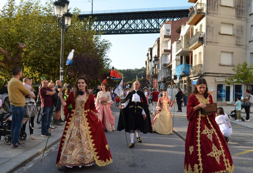Redondela leva a Batalla de Rande ás rúas cun ‘rosco’ de 24 preguntas