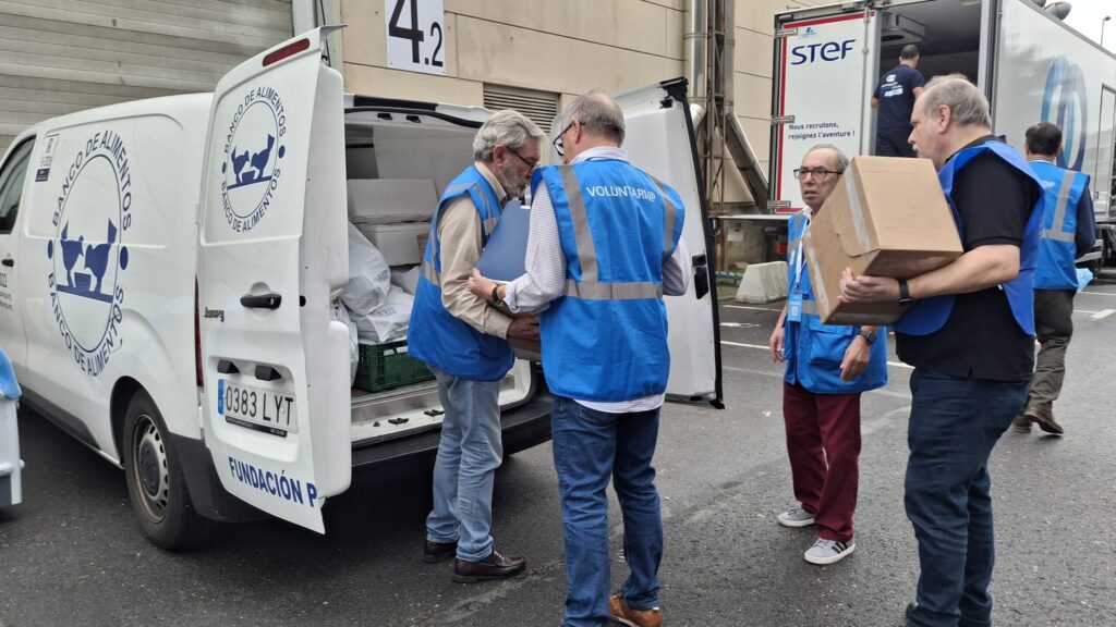 El Banco de Alimentos recuperará en Conxemar productos que el año pasado sumaron 3.500 kilos