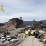 Una explosión deja cuatro heridos, uno muy grave, en una cantera de O Porriño