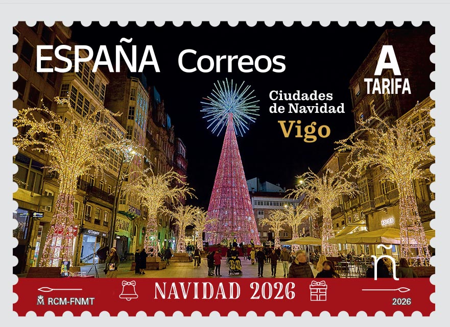 Correos encuentra otra forma de que la Navidad de Vigo esté hasta en la sopa