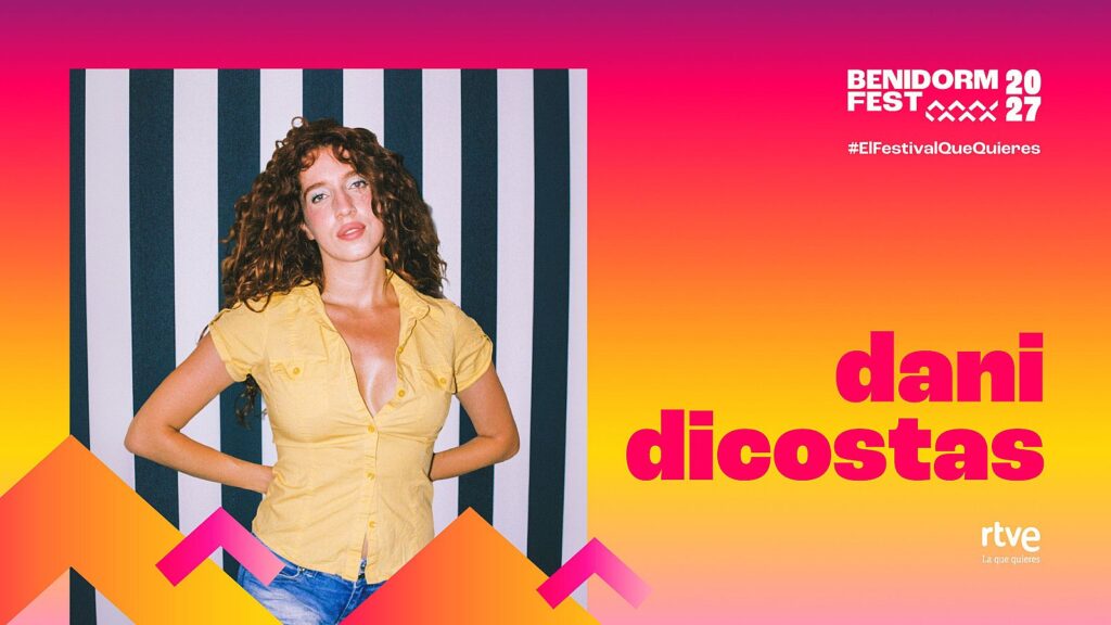 Dani Dicostas, la única gallega del Benidorm Fest 2027, entre La Casa Azul y el Primavera Sound